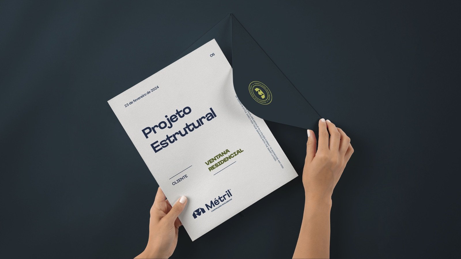 Métril, peça do projeto